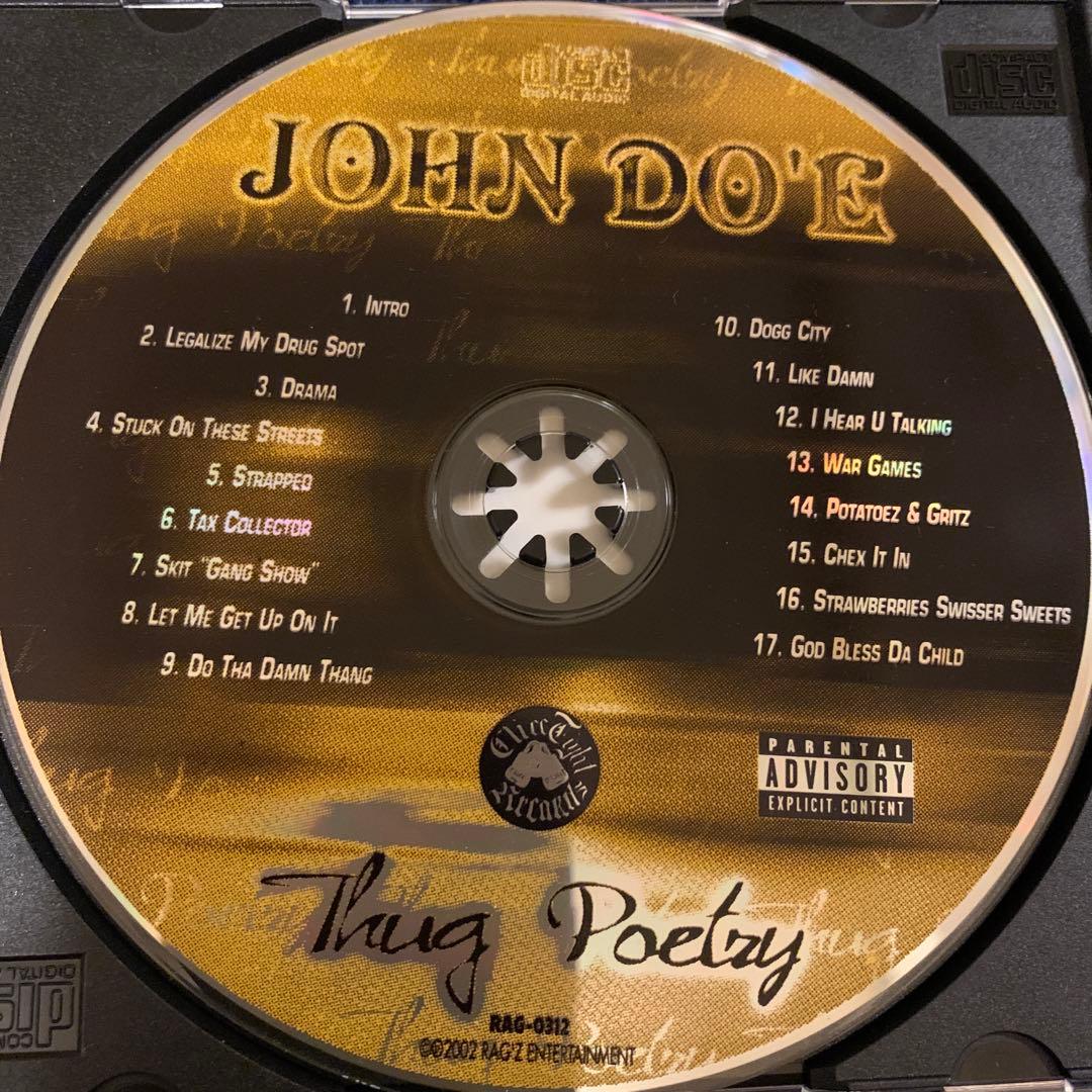 洋楽 g-rap JOHN DO'E gangsta rap