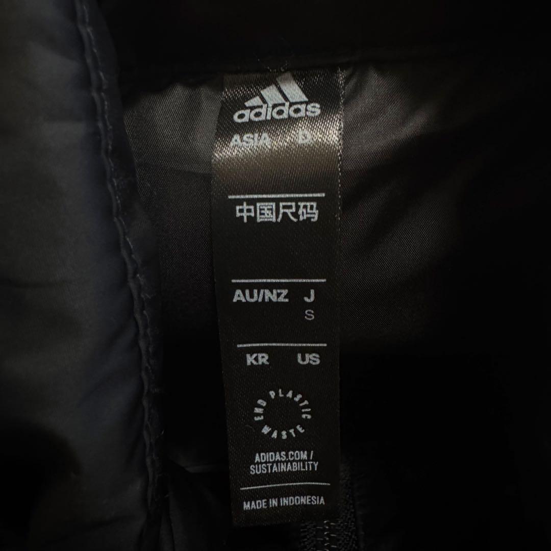 adidas エッセンシャルズ ダウンベスト スリーストライプ S ゴルフ