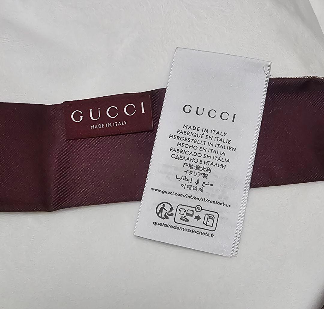 グッチ　ヒグチユウコ　シルク　ネックボウ　スカーフ　Gucci