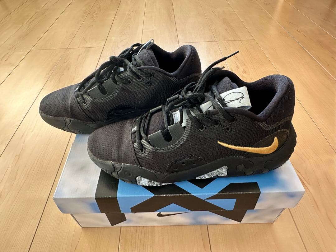 シューズ(男性用) Nike PG6 Black llic gold 27cm US 9