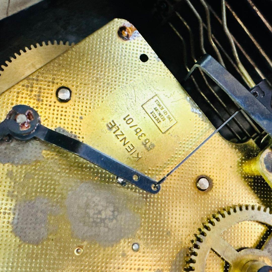 KIENZLE アンティーク￼ 置時計 動作未確認 現状渡し 563B/01