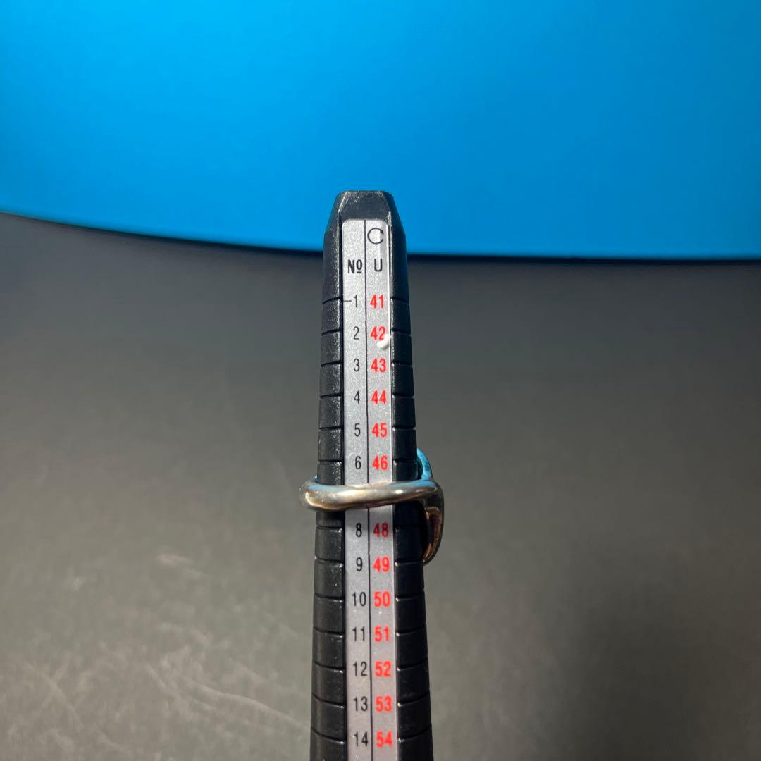 まな ティファニー　オープンハート リング　7号