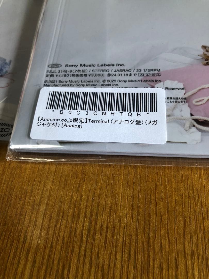 YUKI Terminal (アナログ盤) (メガジャケ付) 新品未開封！