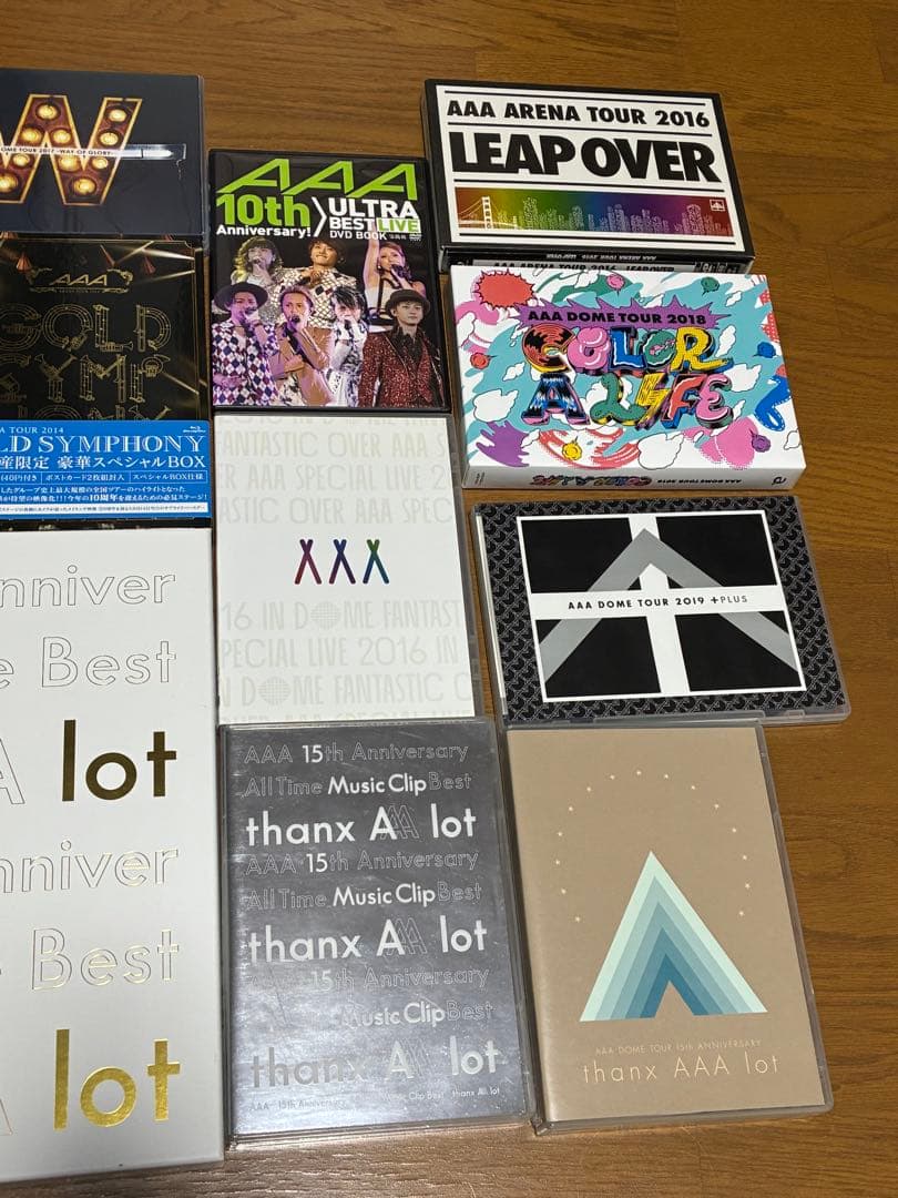 AAA DVD/Blu-ray・本セット