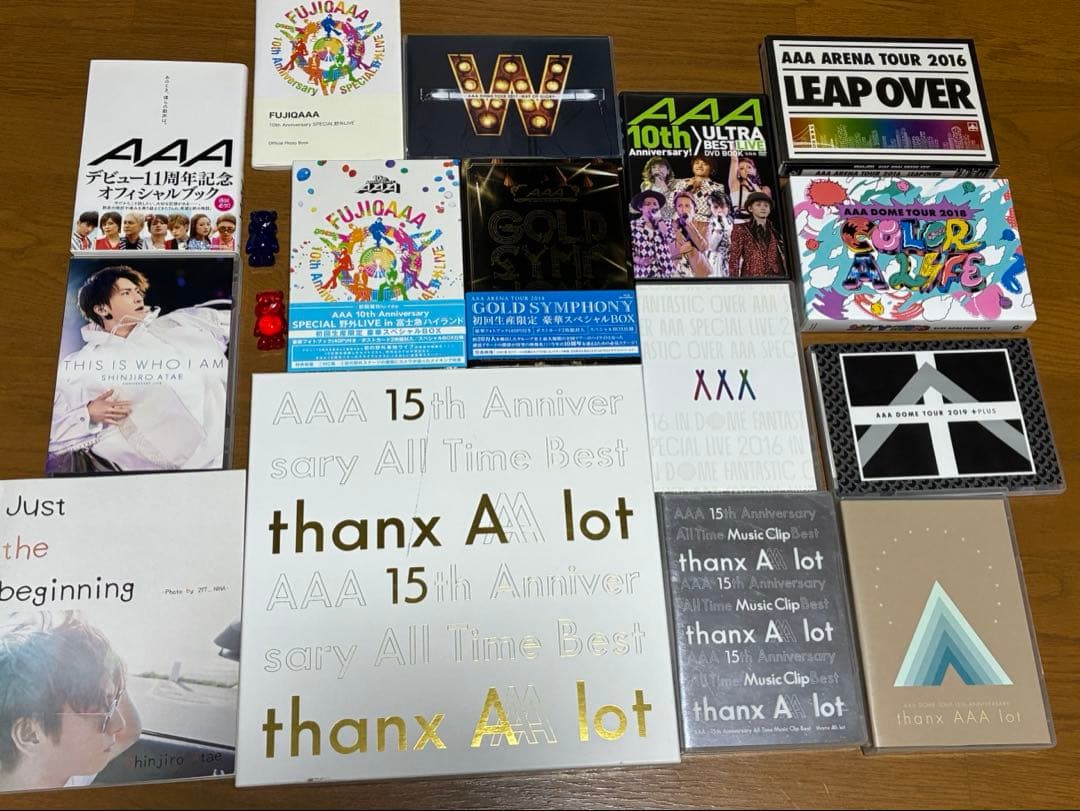 AAA DVD/Blu-ray・本セット