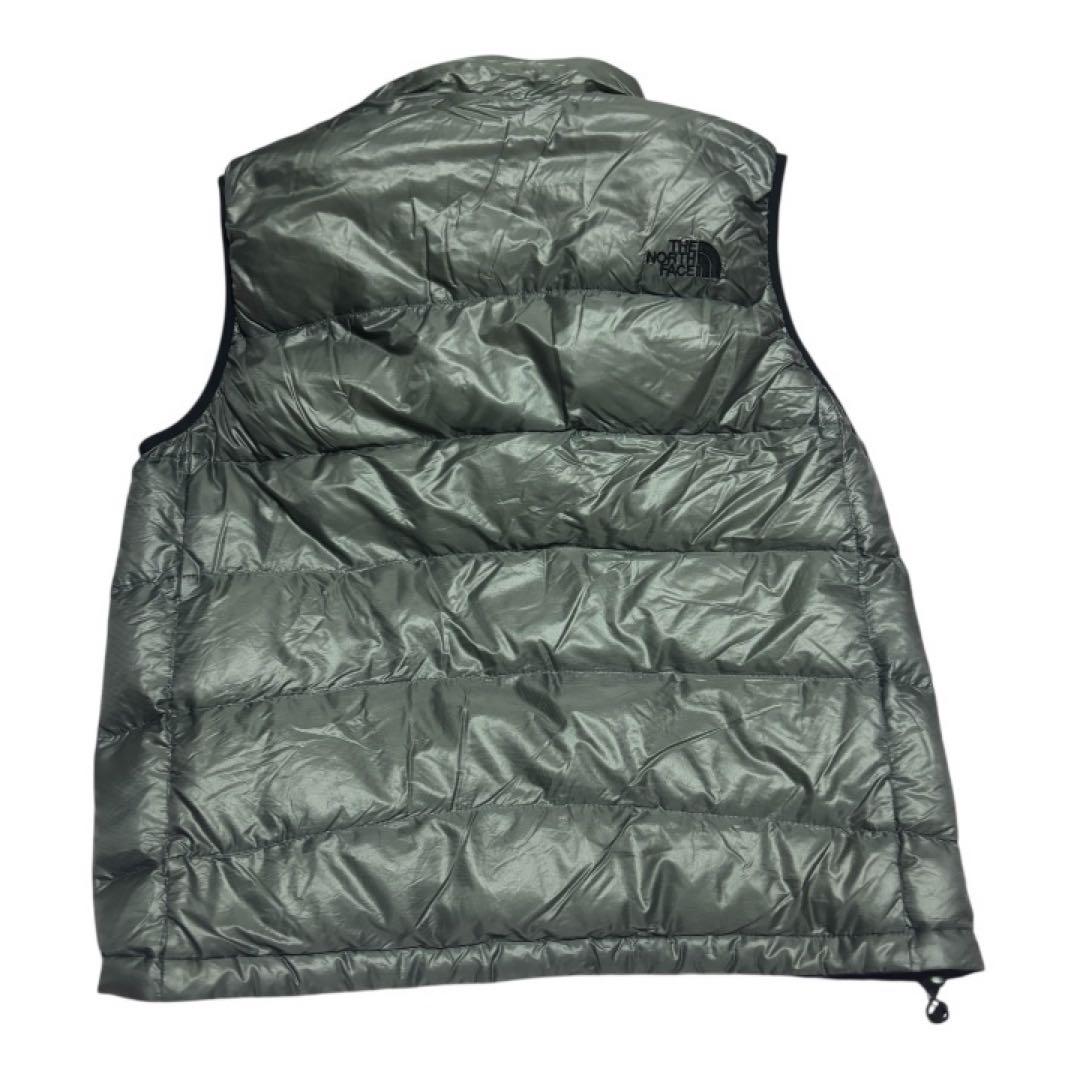 THE NORTH FACE ダウンベスト L シルバー