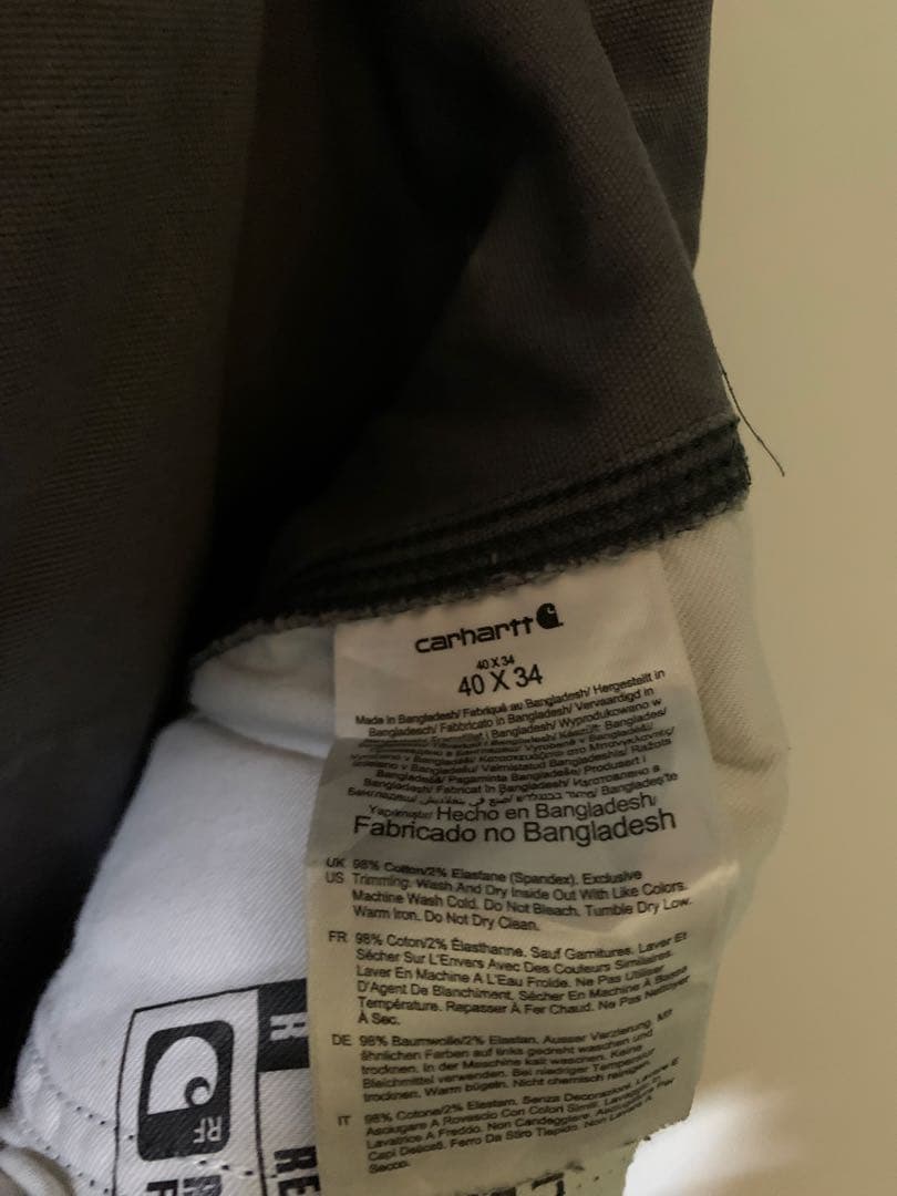 n*u様 carhartt カーハート ダブルニー ワークパンツ ペインター W