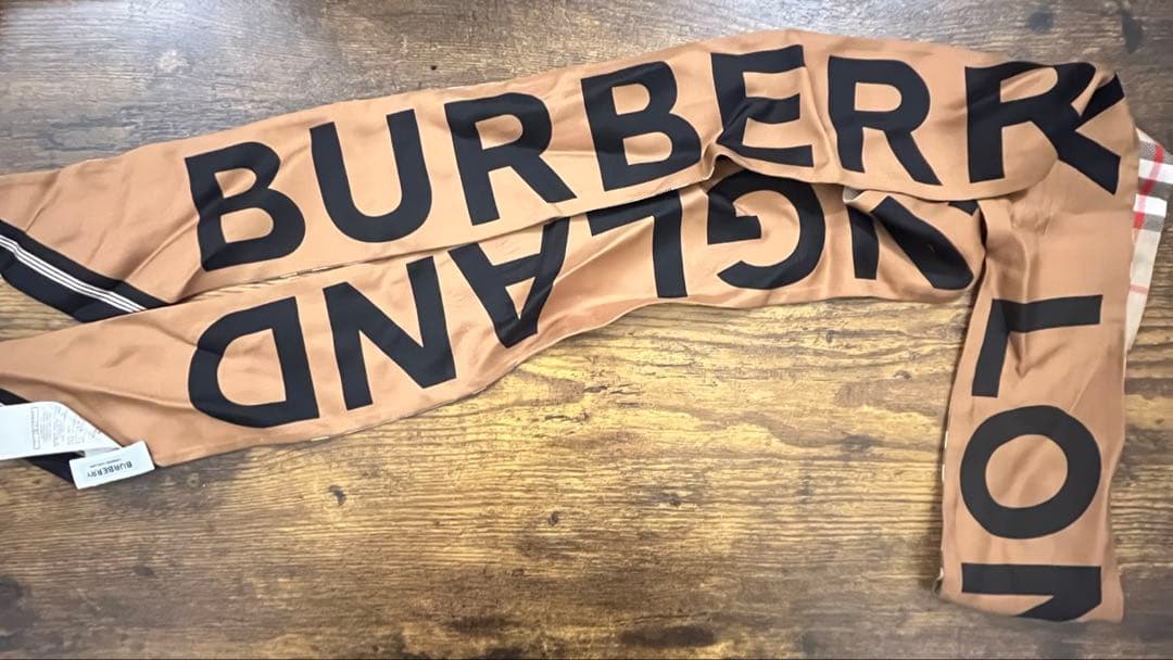 BURBERRY チェック柄 スカーフ