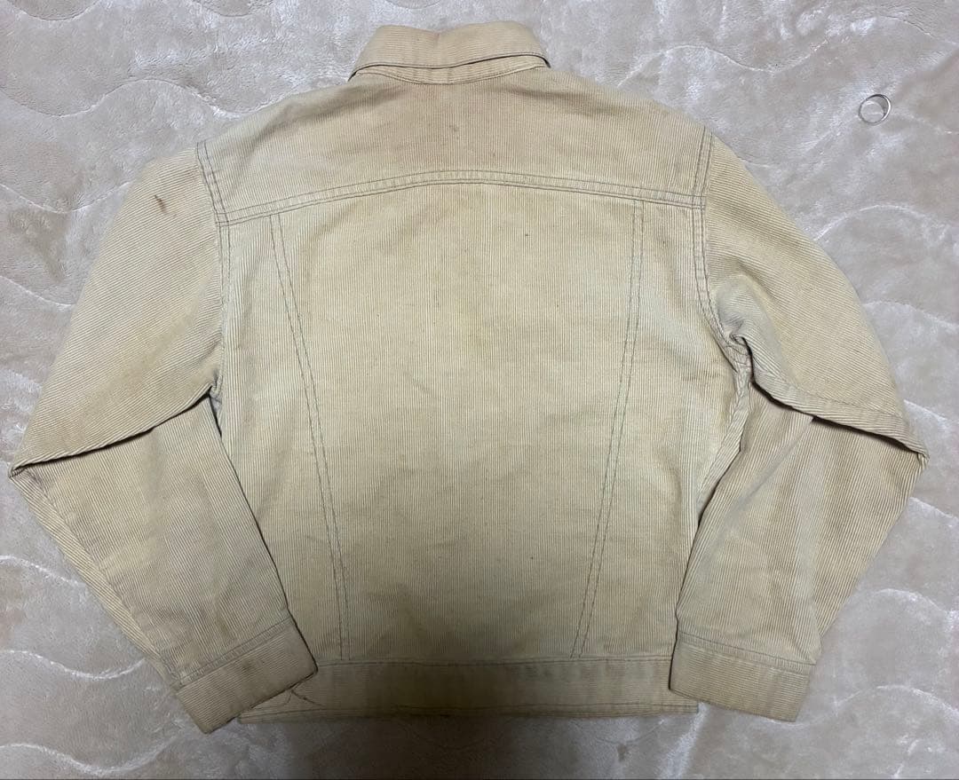 70sリーバイス70505コーデュロイトラッカージャケット　サドルマンUSA製