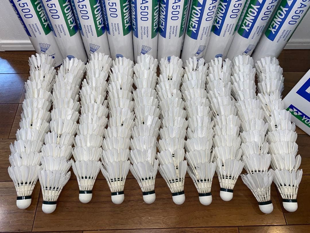 YONEX AEROSENSA500 中古シャトル ノック用 120個