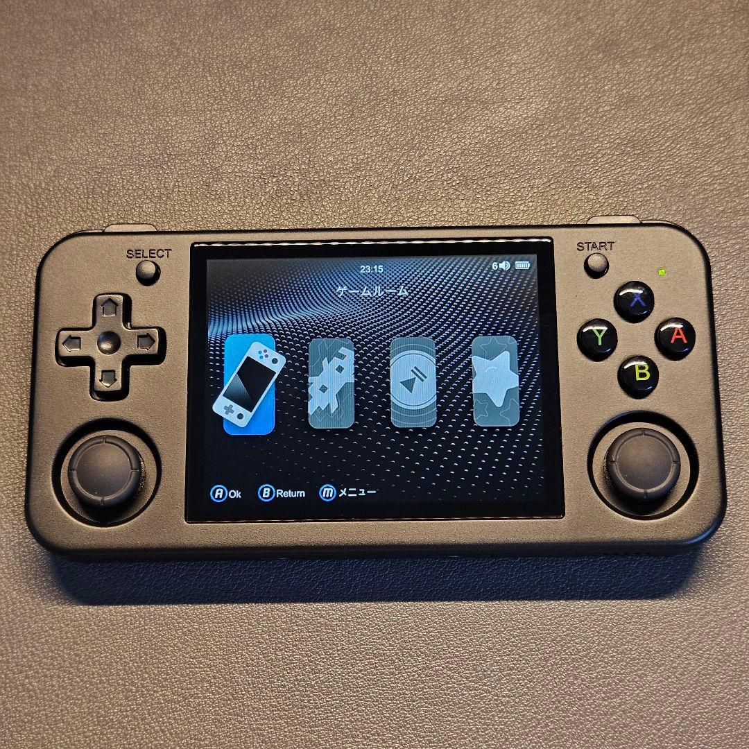 ANBERNIC RG35XX H ブラック ポータブルゲーム機
