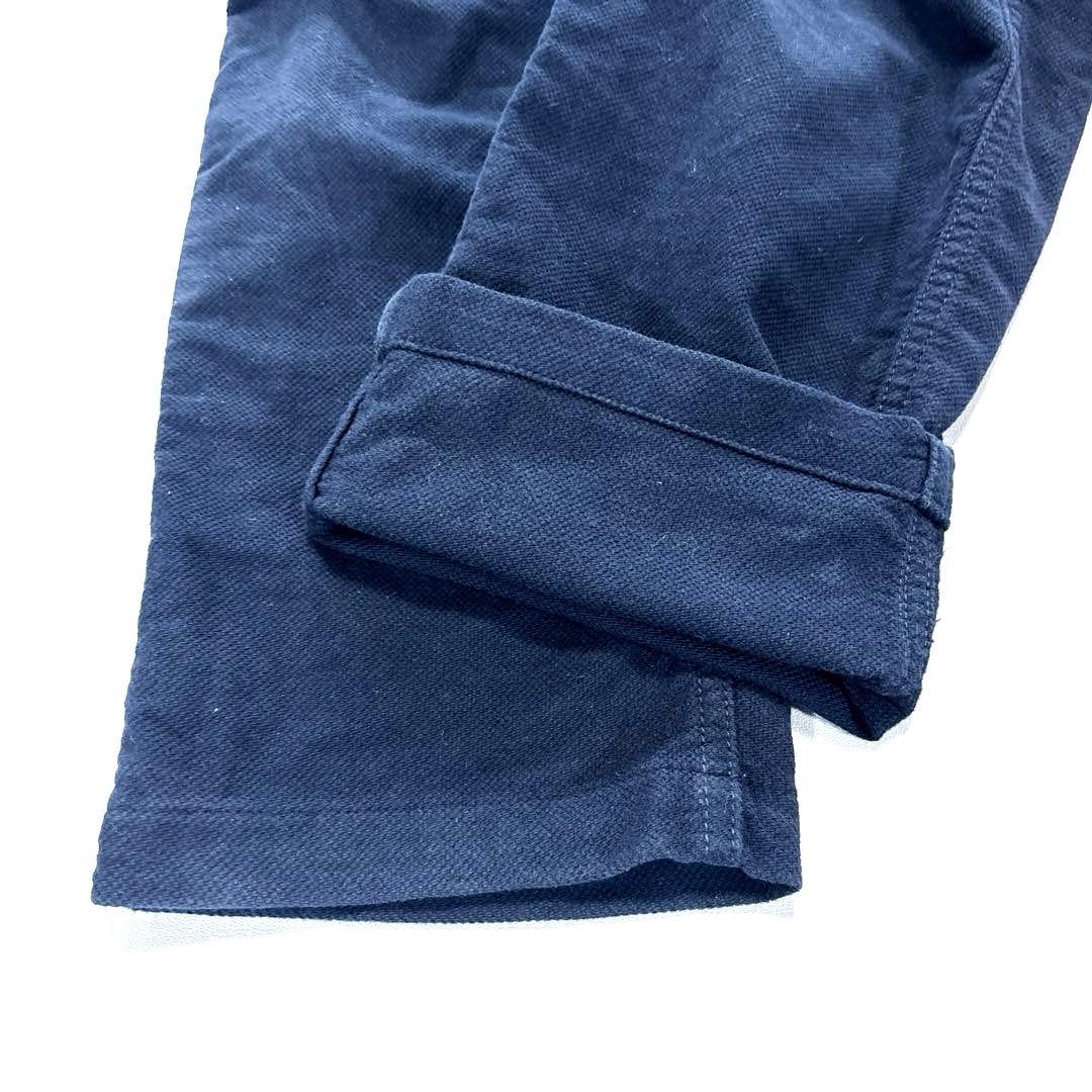 マスターバニーエディション　00/SS ロングパンツ　コーデュロイ　ネイビー