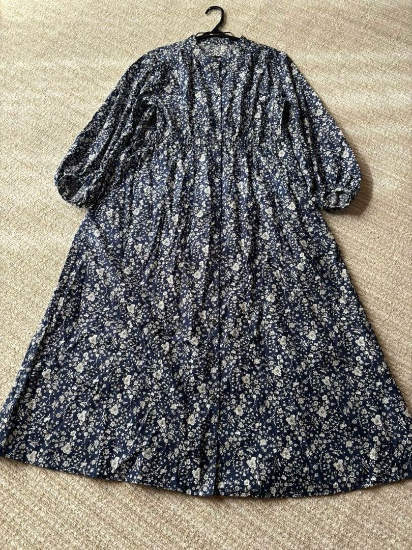 AFTERNOONTEA WARDROBE シャツワンピース/リバティプリント