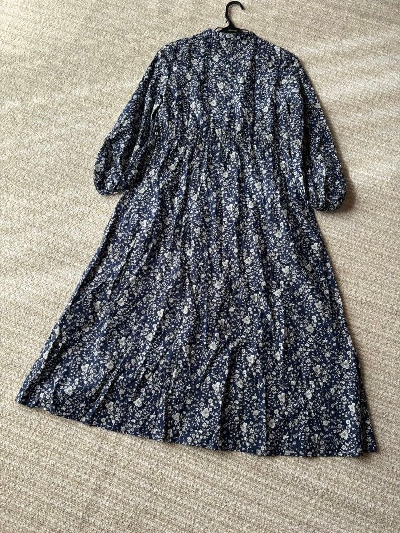 AFTERNOONTEA WARDROBE シャツワンピース/リバティプリント