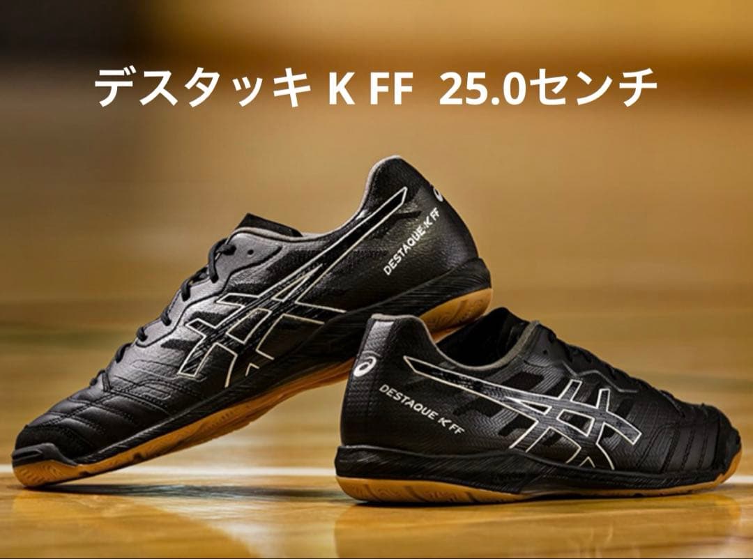 ASICS デスタッキ 25.0センチ ブラック