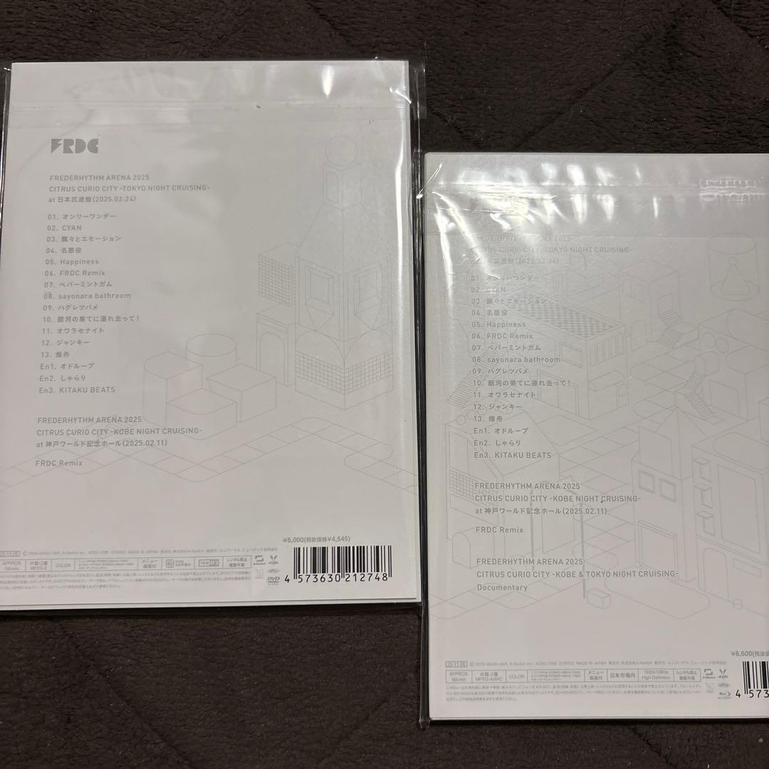 【新品】フレデリックCitrus Curio City DVD Blu-ray