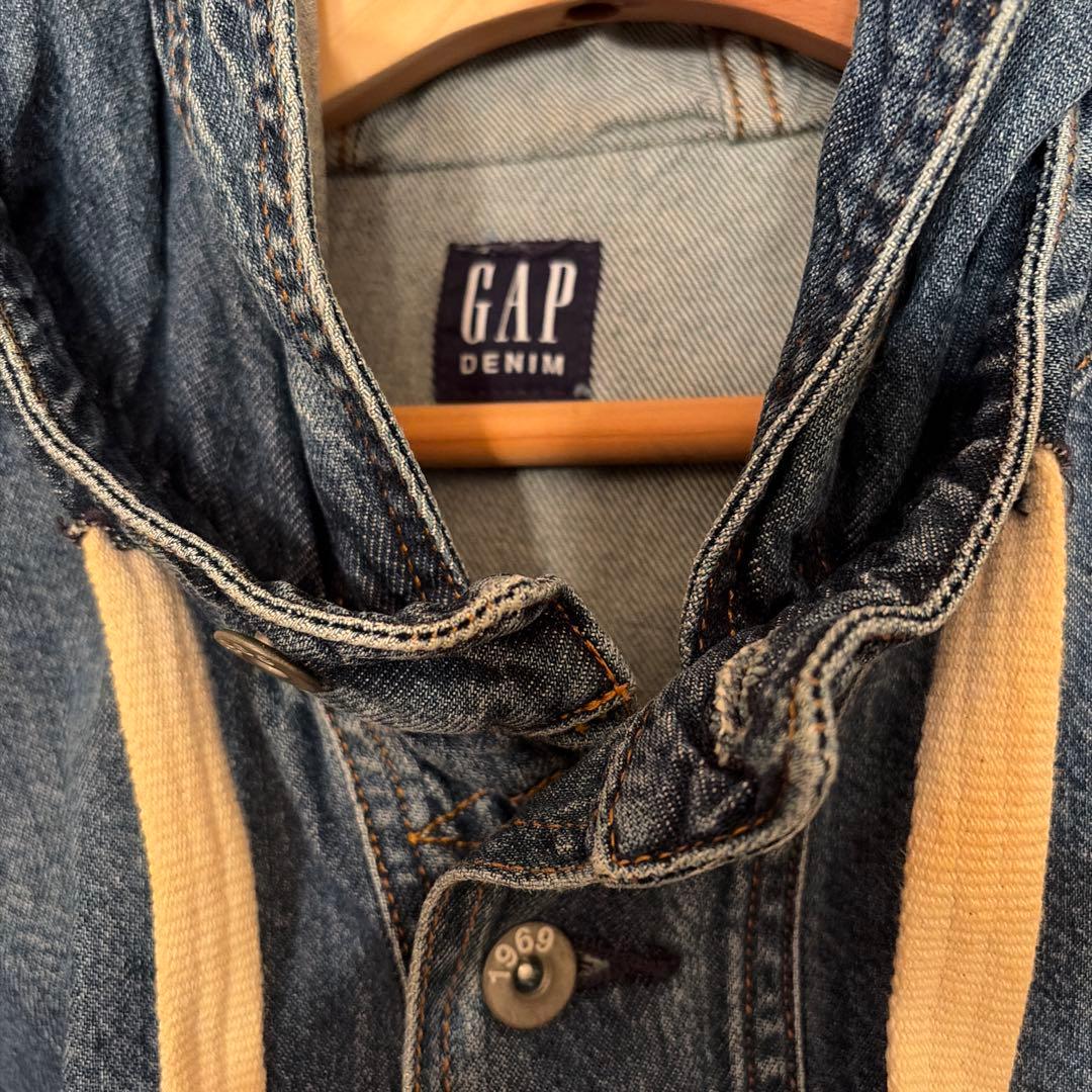 GAP 名作デニムアノラックパーカー　希少XLサイズ