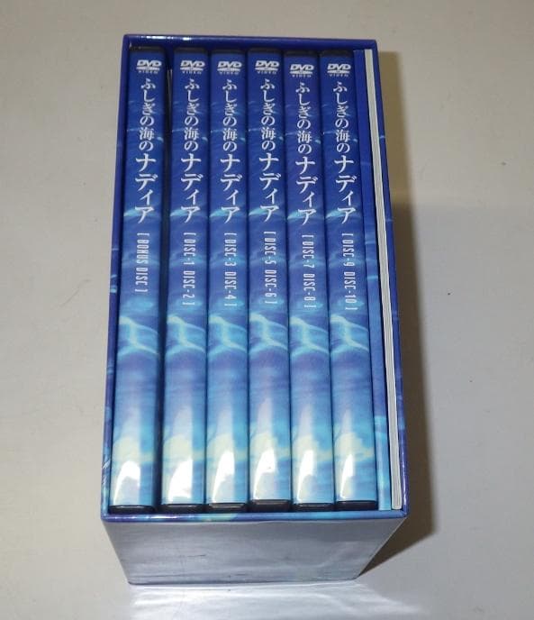ふしぎの海のナディア DVD-BOX ブックレット付属フィギュア欠品