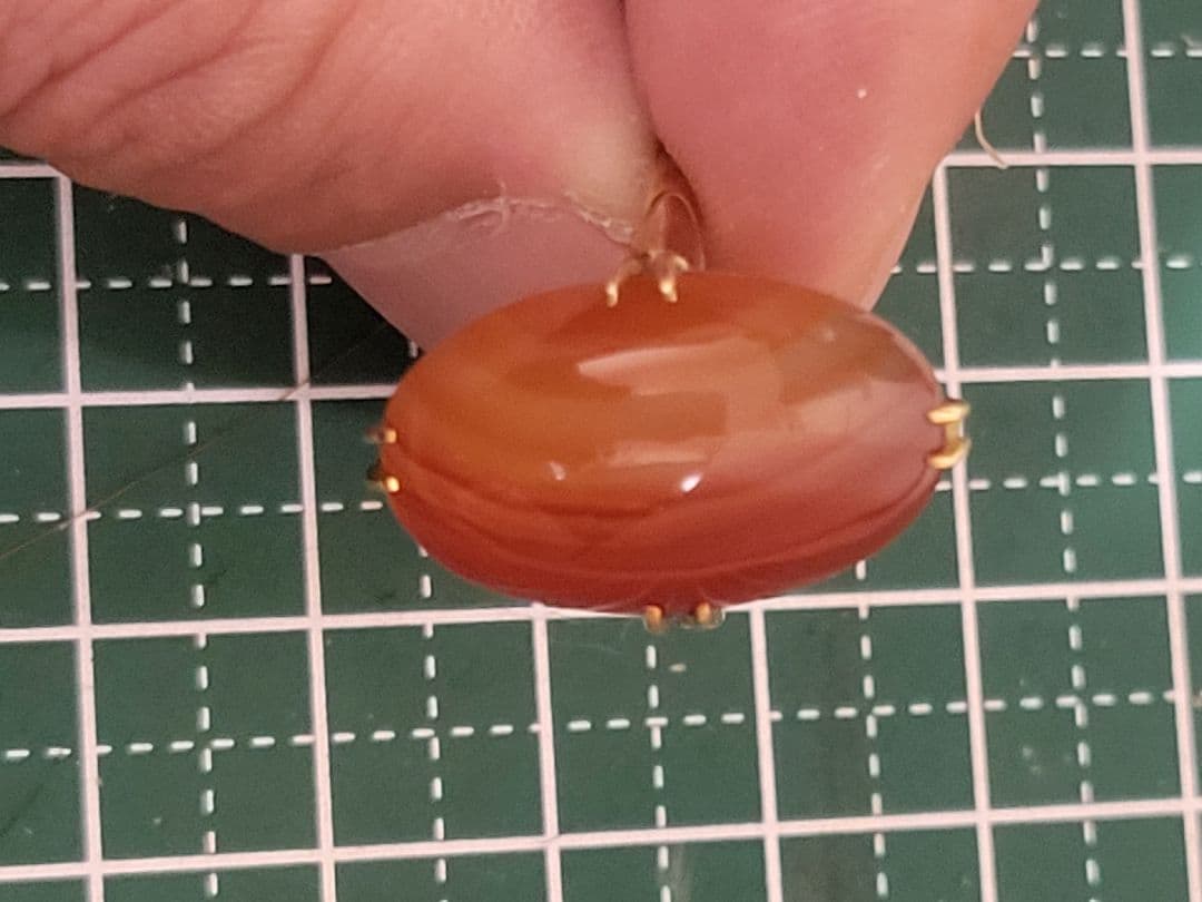 K*o様 K18 リング 4.57g 天然石 ゴールド 指輪