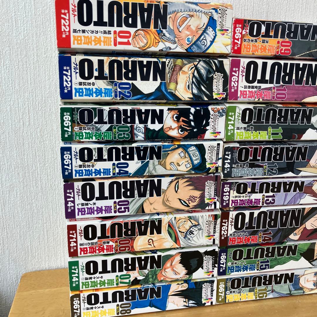 ナルト コンビニ版 全巻24巻コミックセット
