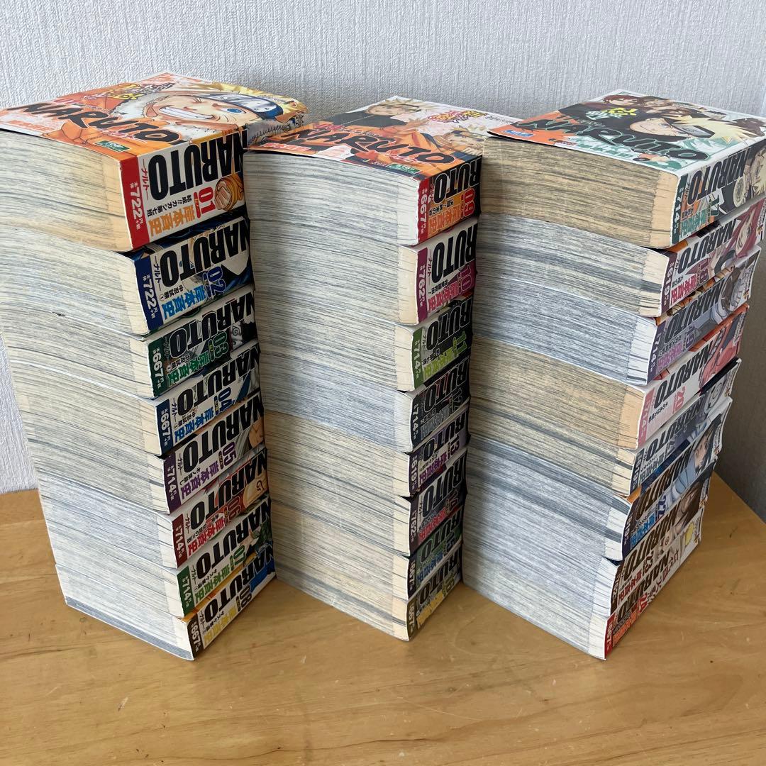 ナルト コンビニ版 全巻24巻コミックセット
