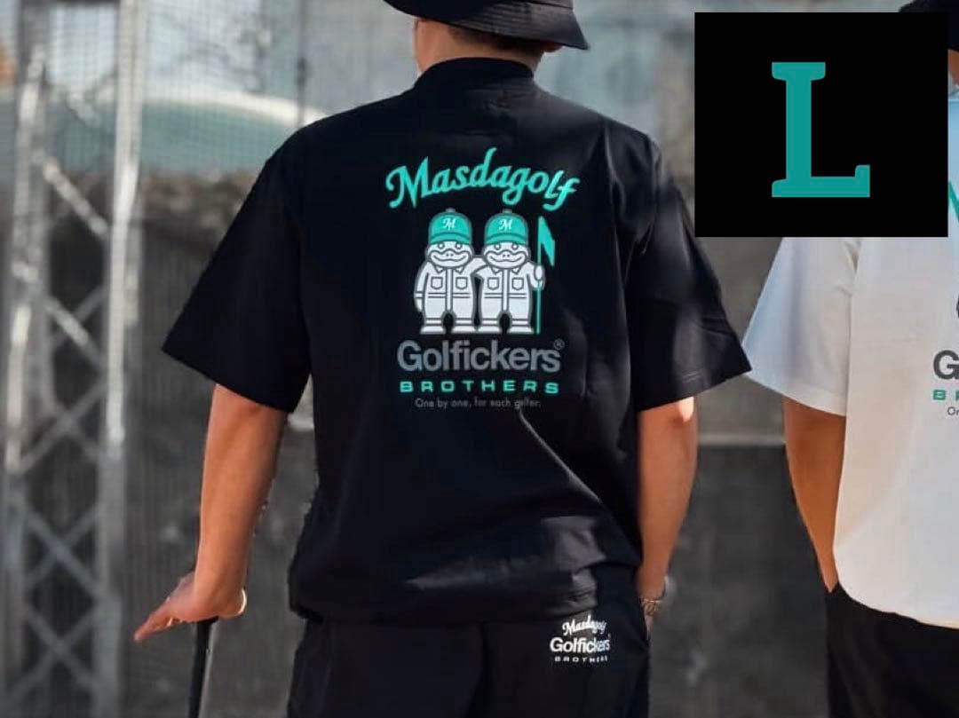 限定品 Golfickers ゴルフィッカーズ モックネックシャツ Lサイズ