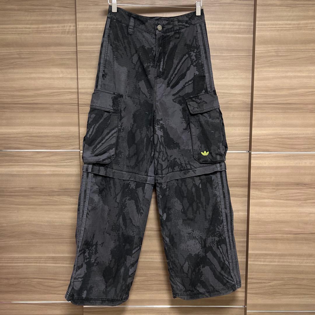 adidas originals 2way 迷彩 カモ柄 カーゴパンツ