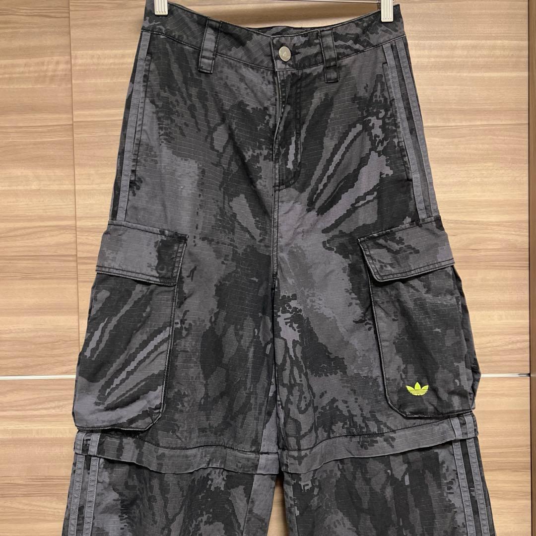 adidas originals 2way 迷彩 カモ柄 カーゴパンツ