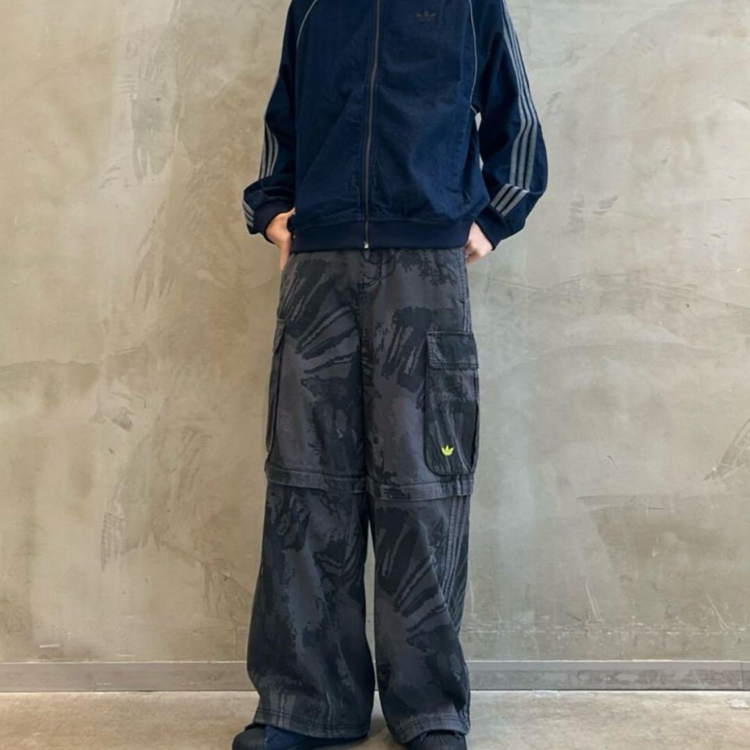 adidas originals 2way 迷彩 カモ柄 カーゴパンツ