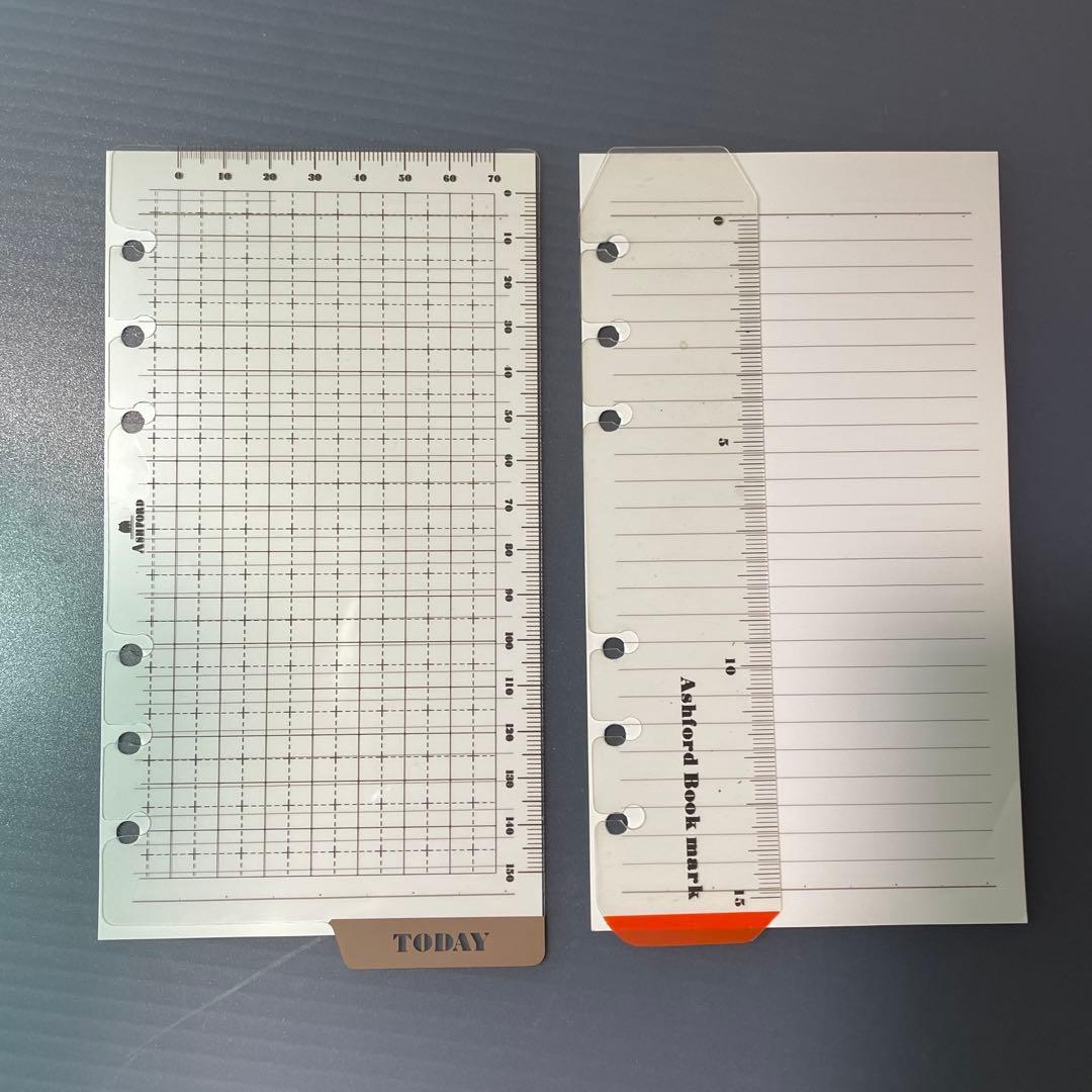 フアィロファックス　（Filofax）高品質なレザー製の6リングファイル。