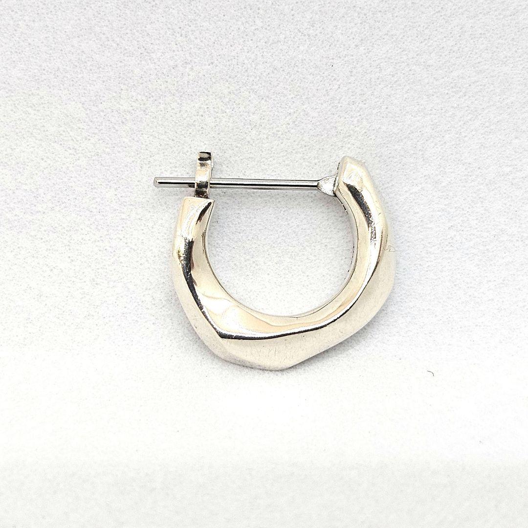 GARNI ガルニ クロッケリーピアス シルバー 925 片耳　フープピアス
