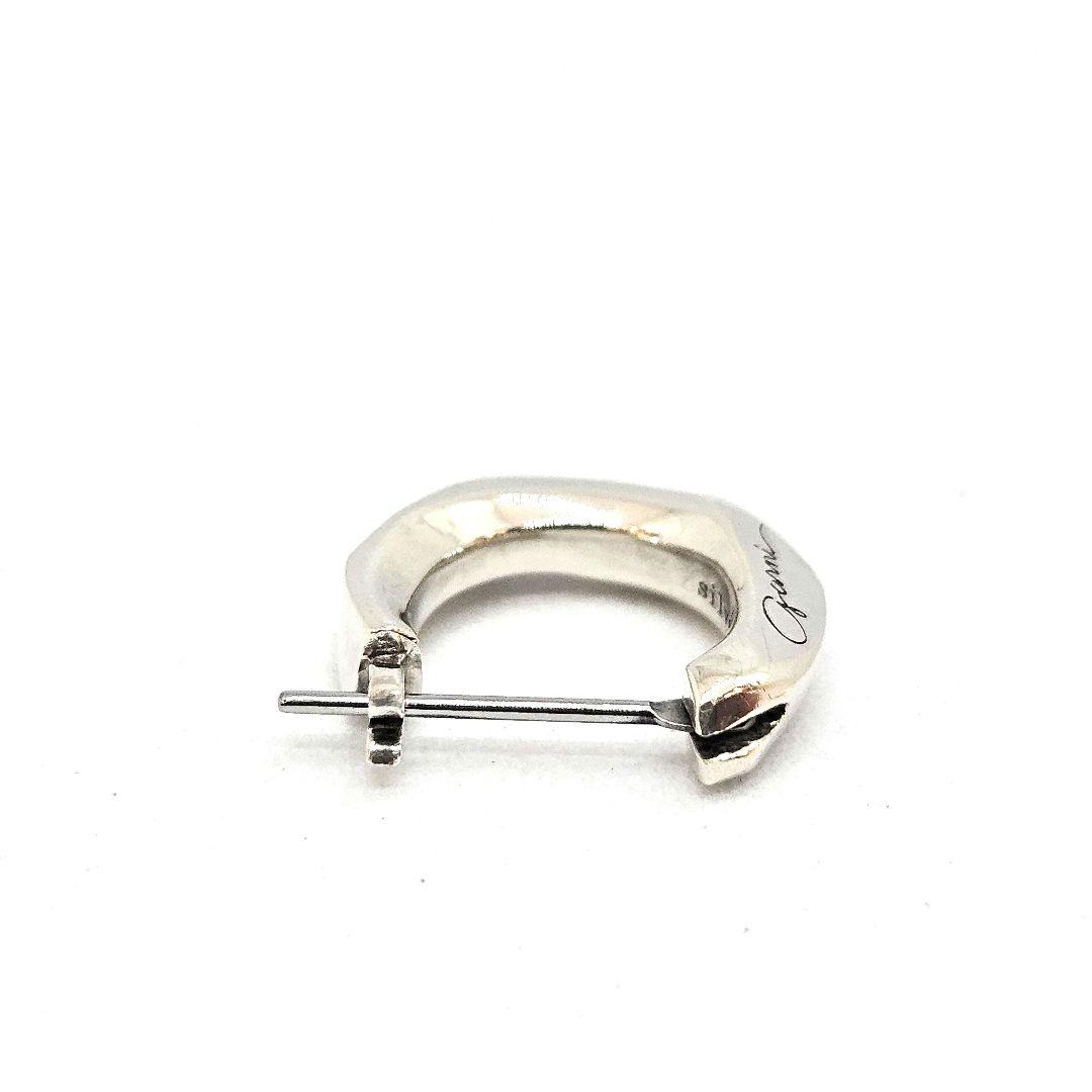 GARNI ガルニ クロッケリーピアス シルバー 925 片耳　フープピアス