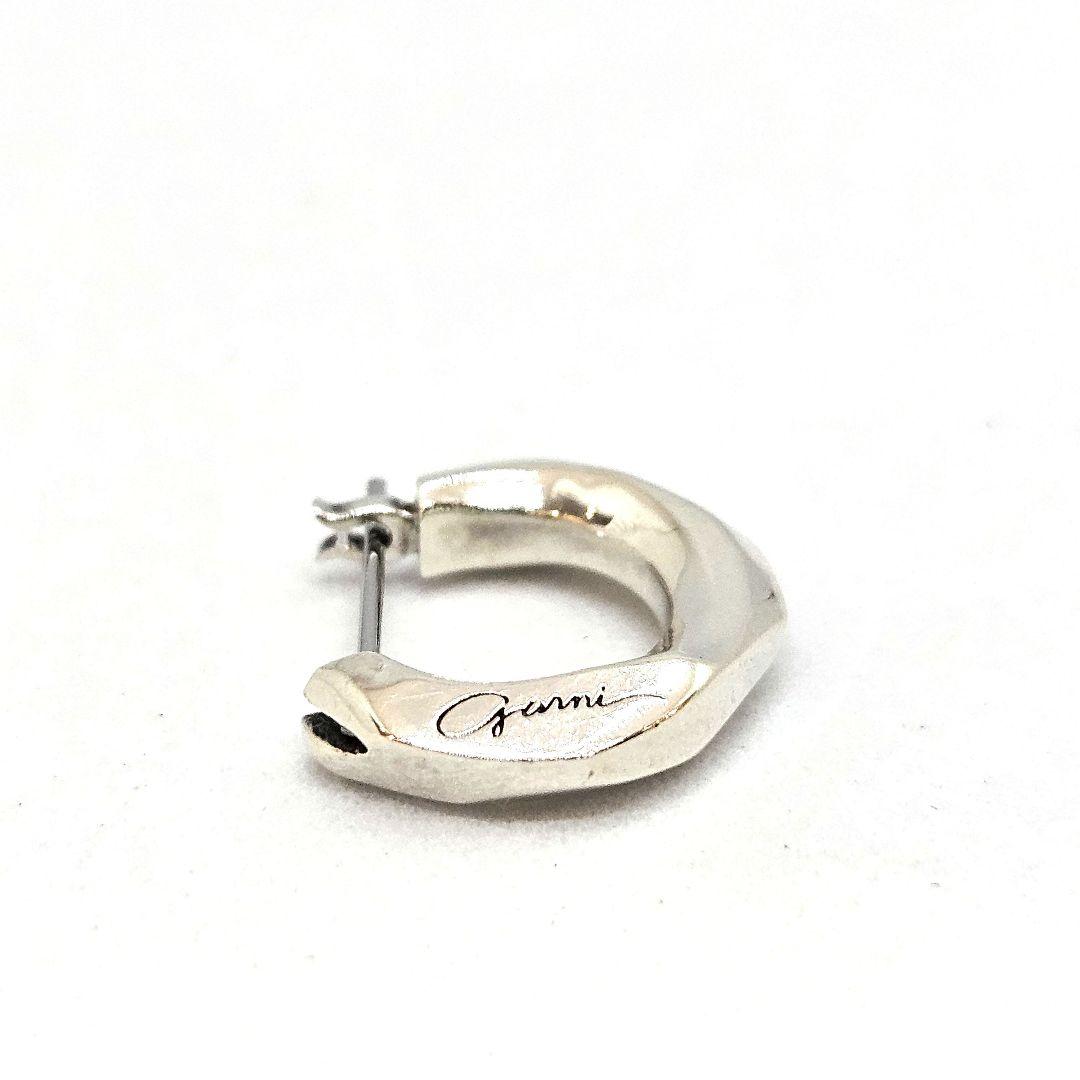 GARNI ガルニ クロッケリーピアス シルバー 925 片耳　フープピアス