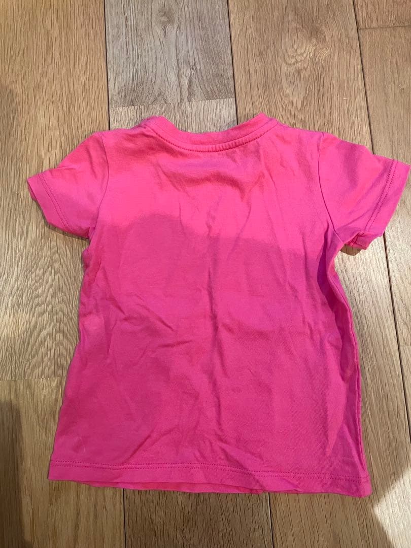 GUCCI 蝶プリント Tシャツ 9/12 m ピンク