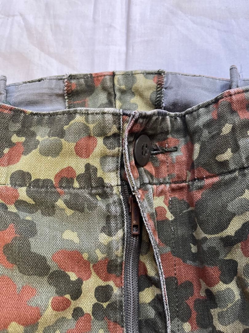 古着 ドイツ軍 カーゴパンツ ミリタリーパンツ 迷彩柄 ユーロミリタリー