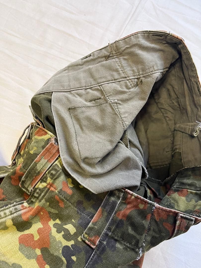 古着 ドイツ軍 カーゴパンツ ミリタリーパンツ 迷彩柄 ユーロミリタリー