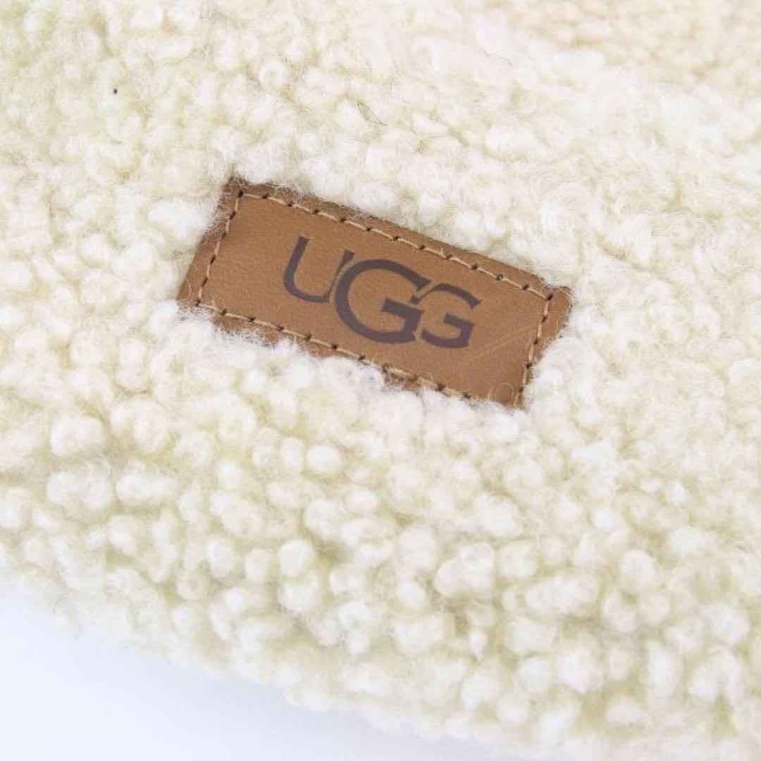 【未使用】UGG CURLY SHEEPSKIN CUFF HAT