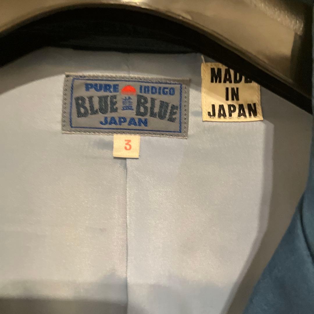 BLUE BLUE 藍染め　ショップコート