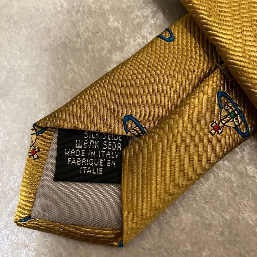 Vivienne Westwood、ネクタイ、イエロー系、マスタード系