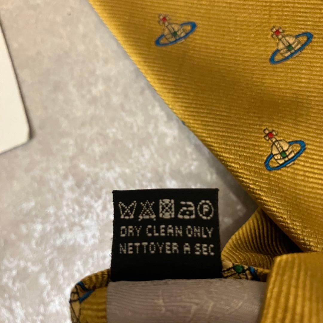 Vivienne Westwood、ネクタイ、イエロー系、マスタード系