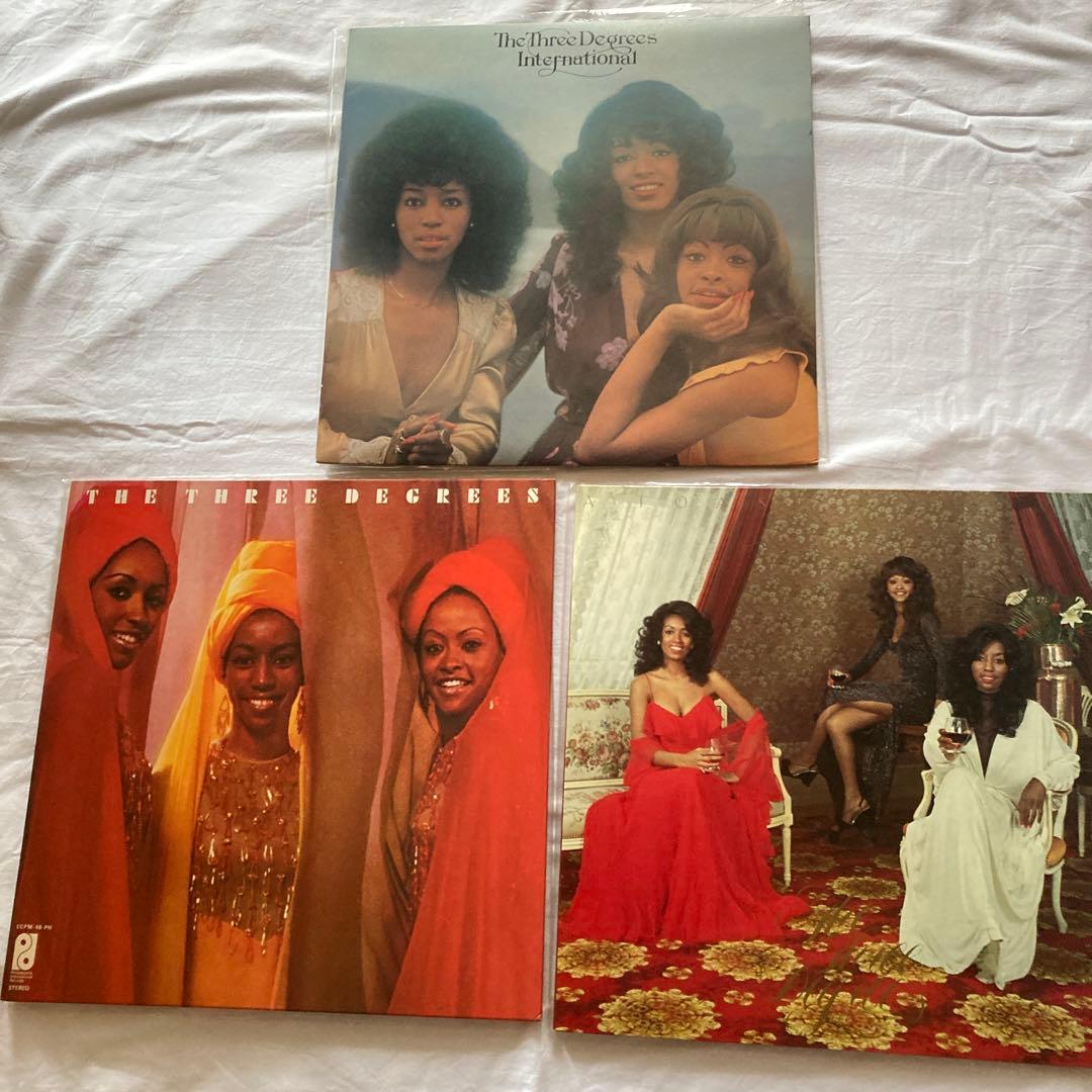 LP　ザ・スリー・ディグリーズ (The Three Degrees)　3枚