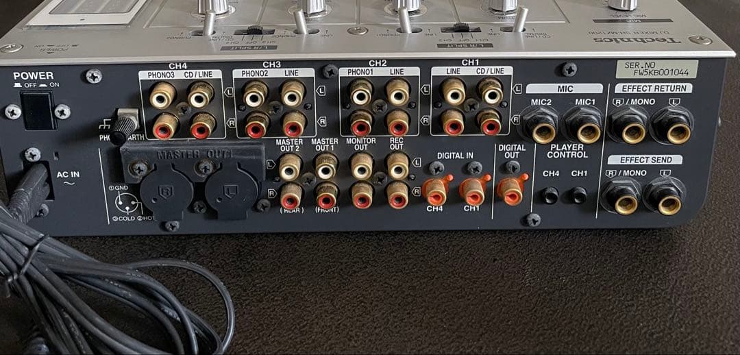 DJ機材 Technics DJ Mixer SH-MZ1200