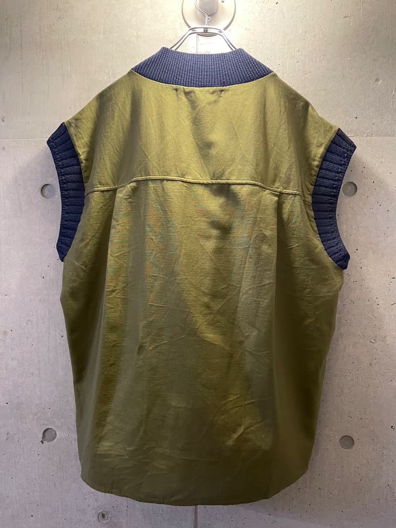 mimakiBLANC basque アランニットアーミーベスト