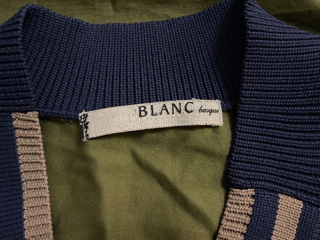 mimakiBLANC basque アランニットアーミーベスト
