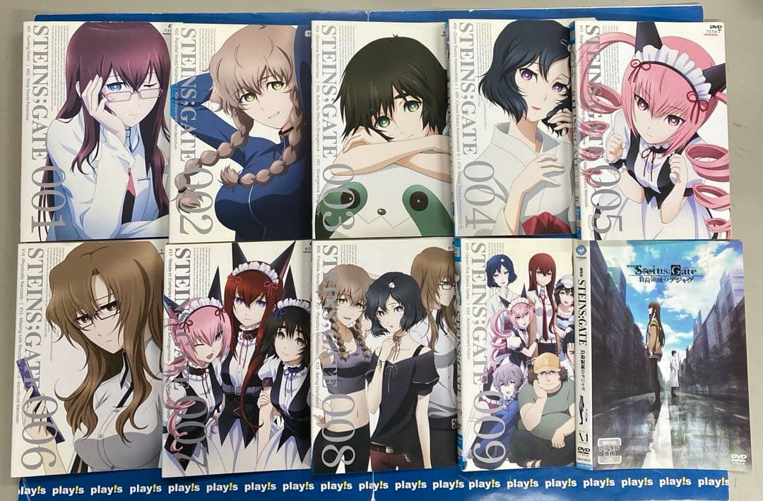 STEINS;GATE シュタインズゲート [レンタル落ち] 全22巻 DVD