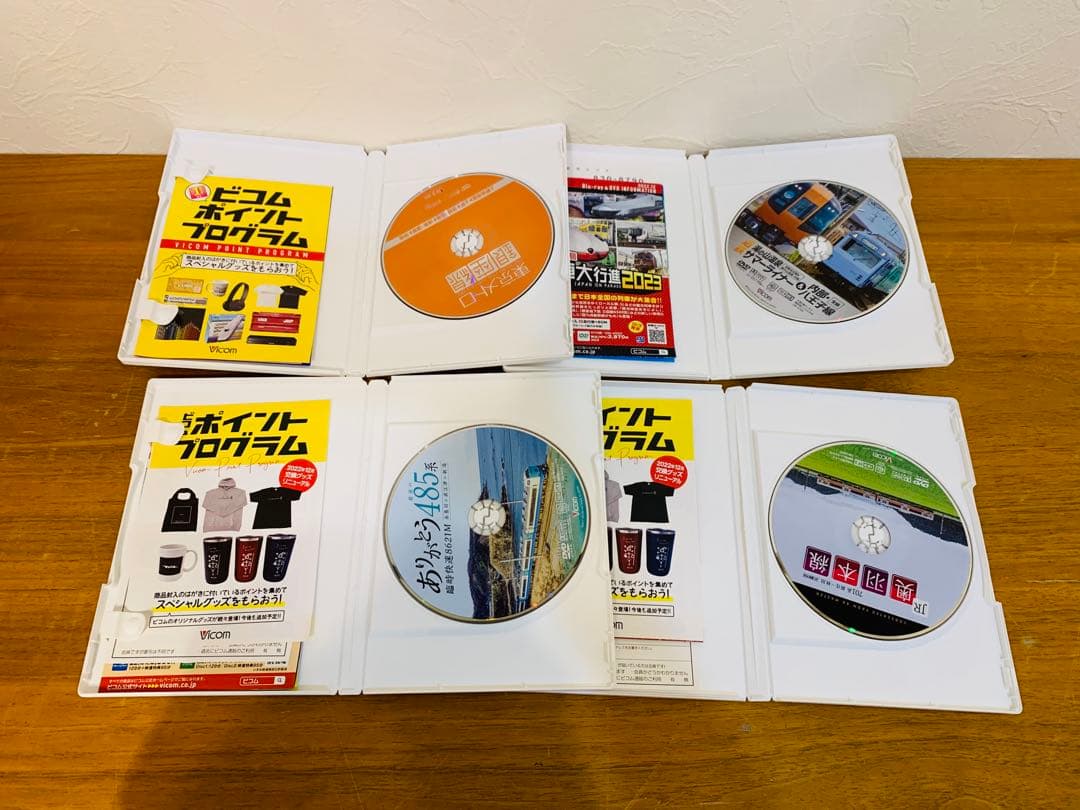 k0717-23★鉄道DVD Vicom 雷鳥 ありがとう485系等 7点セット