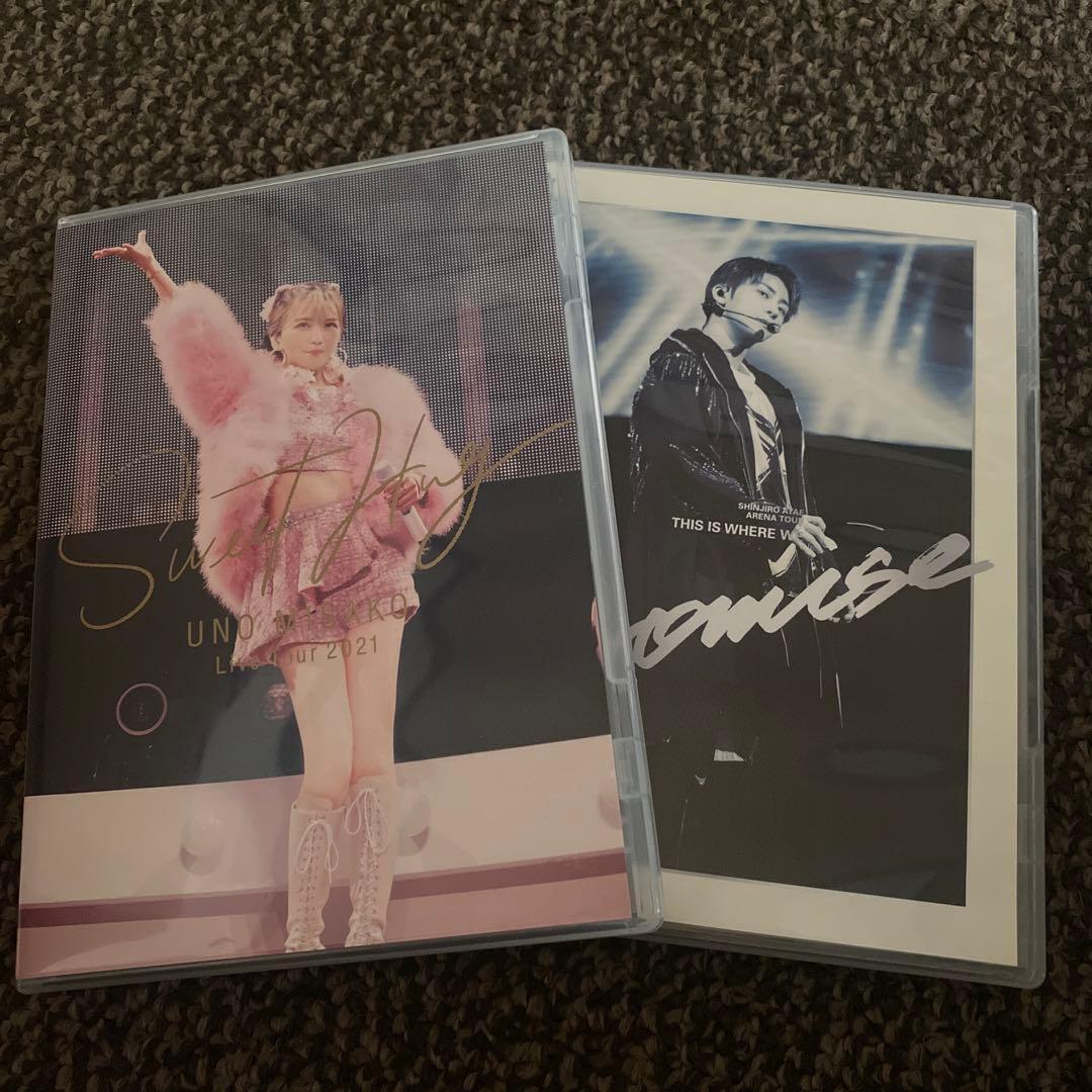 宇野実彩子 與真司郎 live dvd（別売り可）