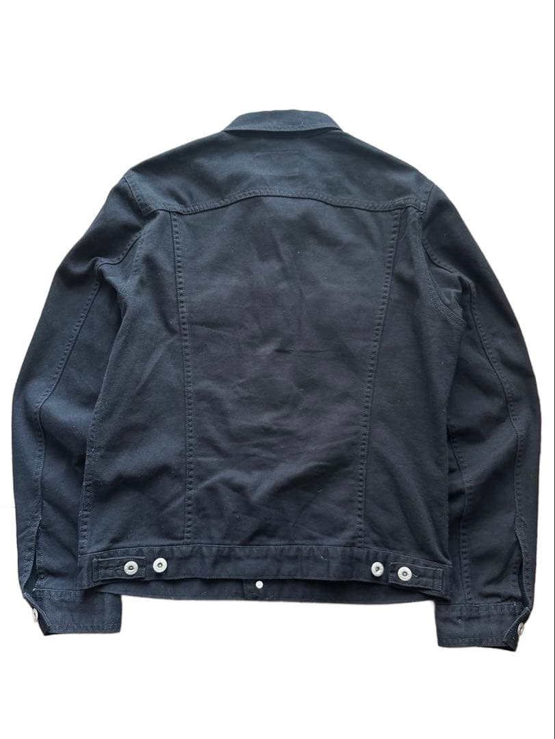 ジャケット・アウター black color short denim jacket