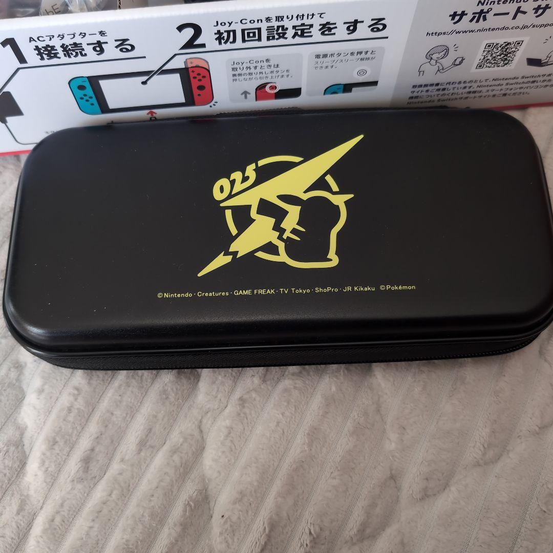 Nintendo Switch 一式　ニンテンドースイッチ　ピカチュウポーチ