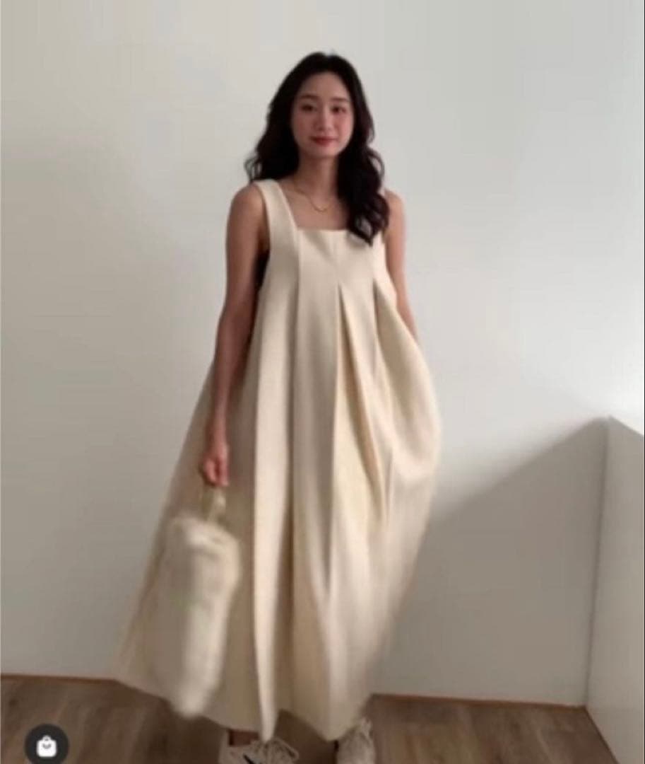 ロングワンピースとケープコート２点セット